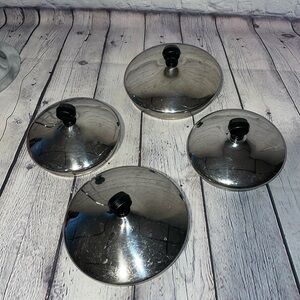 Farberware Set of Four vintage lids